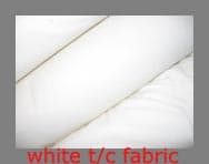WHITE T_C FABRIC